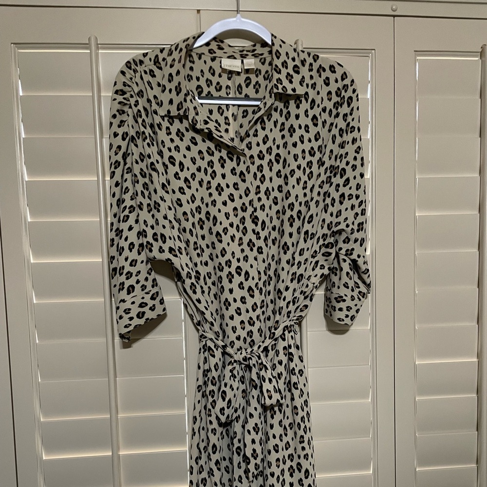 Chicos Leopard Dress